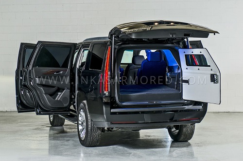 Cadillac Escalade превратили в броневик Cadillac Escalade превратили в броневик